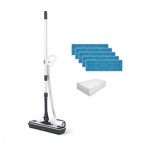 Imagen principal de Polti Moppy White Premium, Mopa a vapor Sin cable, para todos los suel