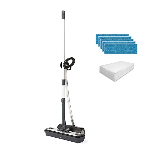 Imagen principal de Polti Moppy Black Premium, Mopa a Vapor Sin Cable, para todos los Suel