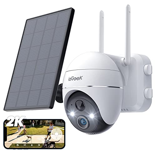 Imagen principal de ieGeek Camara de Vigilancia WiFi Exterior con 15000mAH Bateria