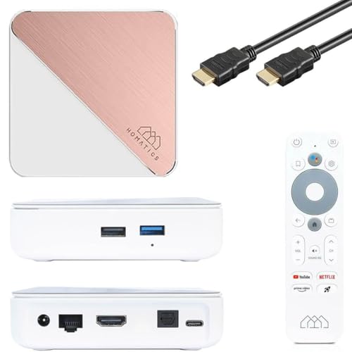 Imagen principal de Homatics Box R 4K Plus Android 11 TV Media Player (Chromecast, Google,