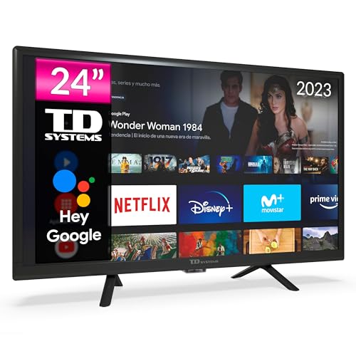 Imagen principal de TD Systems - Smart TV 24 Pulgadas Led HD, televisor Hey Google Officia