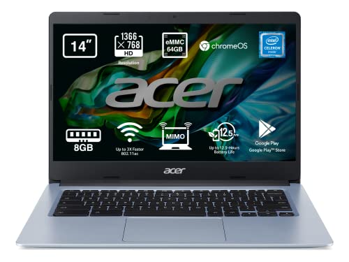 Imagen principal de Acer Chromebook 314 CB314-1H - Ordenador Portátil 14 HD LED (Intel Ce