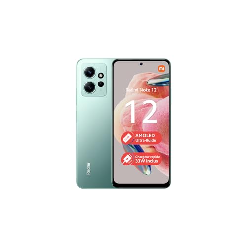 Imagen principal de Xiaomi Redmi Note 12 128GB Handy, grün, Mint Green, Android 13, Dual 