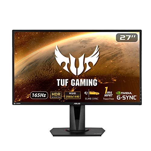 Imagen principal de ASUS VG27AQZ Monitor HDR TUF Gaming, 27 Pulgadas, WQHD (2560 x 1440), 