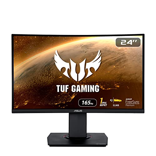 Imagen principal de ASUS VG24VQR, Monitor de Gaming Curvo 24, Full HD (1920 x 1080), Frecu