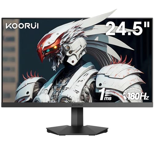 Imagen principal de KOORUI 24.5 Monitor, FHD Gaming Monitor Full HD (1920 x 1080) VA, 1 ms