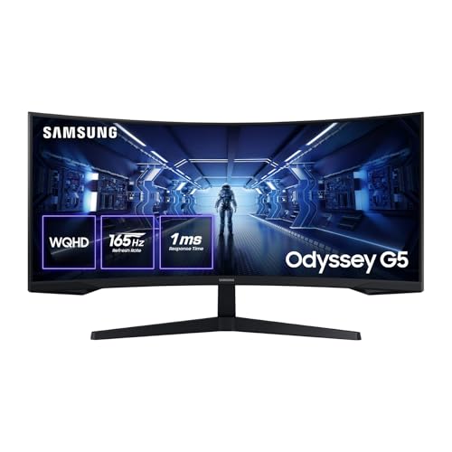 Imagen principal de Samsung LC34G55TWWPXEN Monitor Gaming Odyssey G5 de 34 (3440 x 1440, C