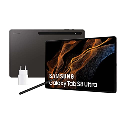 Imagen principal de Samsung Galaxy Tab S8 Ultra con cargador ? Tablet de 14,6 (8GB RAM, 12