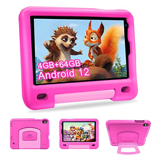 Imagen principal de Tablet 8 Pulgadas Android 12, 4 GB RAM + 64 GB ROM, 128 GB Ampliable, 