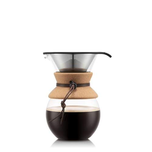 Imagen principal de Pour over: cafetera de goteo con filtro permanente, 1.0 l