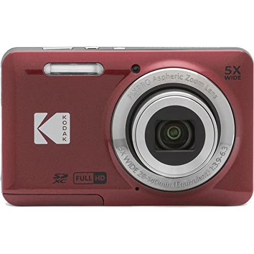 Imagen principal de Cã?Mara Digital Kodak Pixpro FZ55/ 16MP/ Zoom Eptico 5X/ Roja
