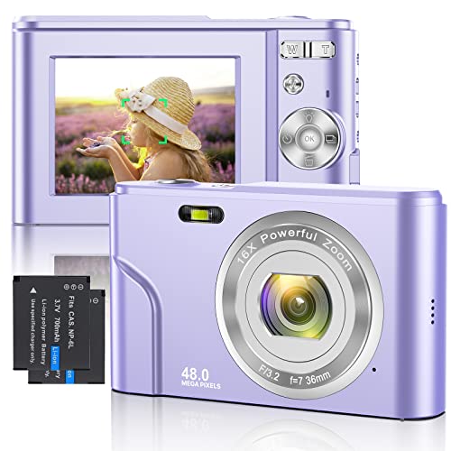 Imagen principal de WSRYXXSC Cámara Digital 1080P FHD Mini Enfoque Automático Cámara de