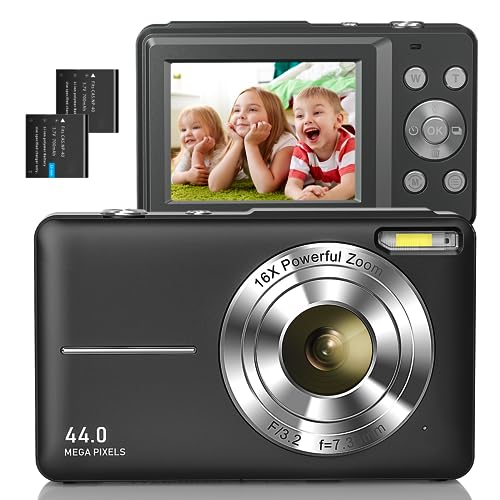Imagen principal de Cámara Digital,1080P de Fotos, Digital Compacta 44 MP Recargable de F