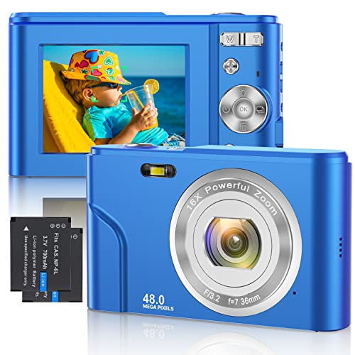 Imagen principal de WSRYXXSC Cámara Digital 1080P FHD Mini Enfoque Automático Cámara de