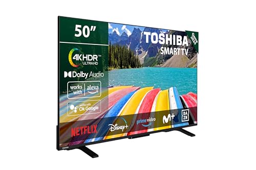Imagen principal de TOSHIBA 50UV2363DG Smart TV 4K UHD de 50, sin Marcos, con HDR10, Dolby