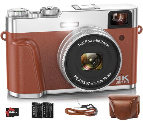 Imagen principal de Cámara Digital, Nsoela 4K 48MP Autofocus Cámara de Fotos con 32GB Ta