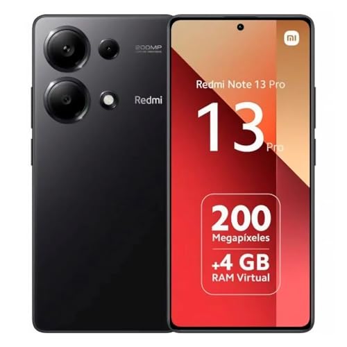 Imagen principal de Redmi Note 13 Pro Midnight Black 12GB RAM 512GB ROM