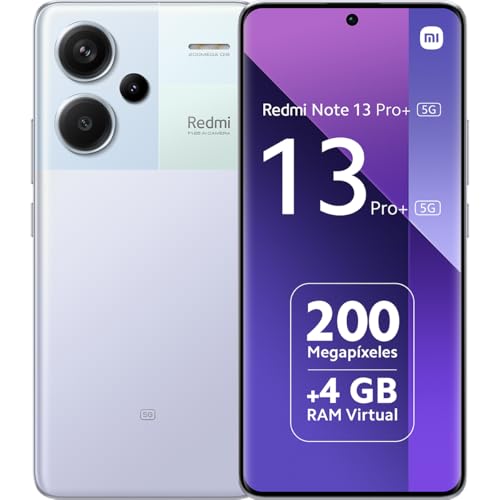 Imagen principal de Xiaomi Redmi Note 13 Pro+ 5G - Smartphone de 8+256 GB, Pantalla de 6,6