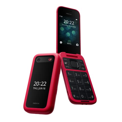 Imagen principal de Nokia 2660 - Mobile Phone, Red