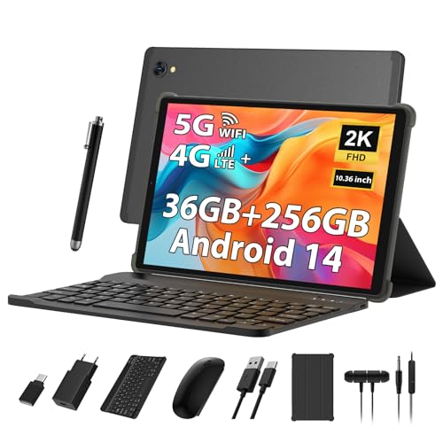 Imagen principal de PIXPEAK 2K Tablet 10.36 Pulgadas, 4G LTE+5G WiFi, 36GB RAM+256GB ROM (