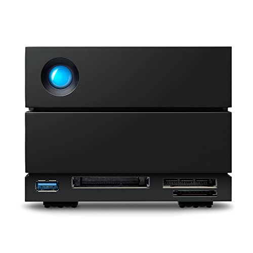 Imagen principal de LaCie 2big Dock boîtier de disques 48 To Bureau Noir