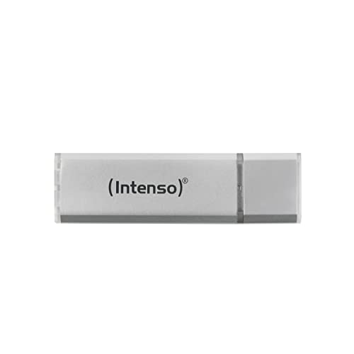 Imagen principal de Intenso ALU Line - Memoria USB 2.0, 128 GB, Color Plateado