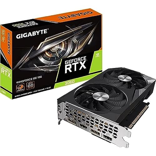 Imagen principal de Gigabyte NVIDIA GeForce RTX 3060 WINDFORCE OC V2 Targeta gráfica - 12