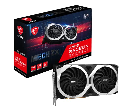 Imagen principal de Radeon RX 6750 XT Mech 2X 12G OC