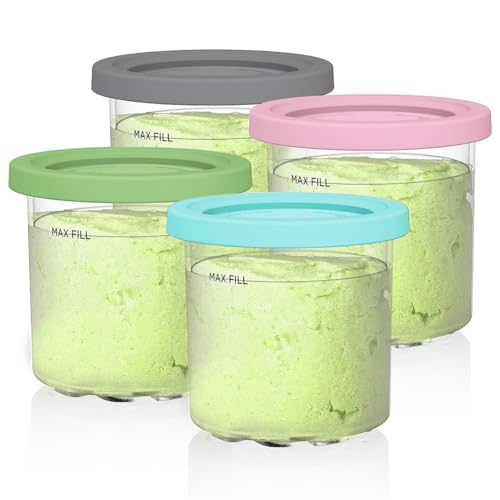 Imagen principal de 4 Piezas Recipientes de Helado para Ninja Creami Heladera multifunció