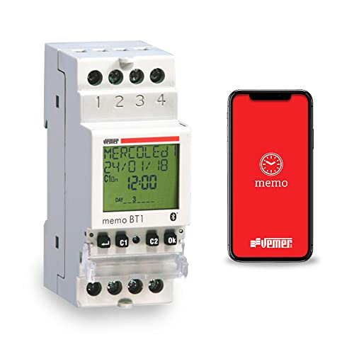 Imagen principal de VEMER VE767600 MEMO BT1 ? Interruptor Horario Digital y Astronómico, 
