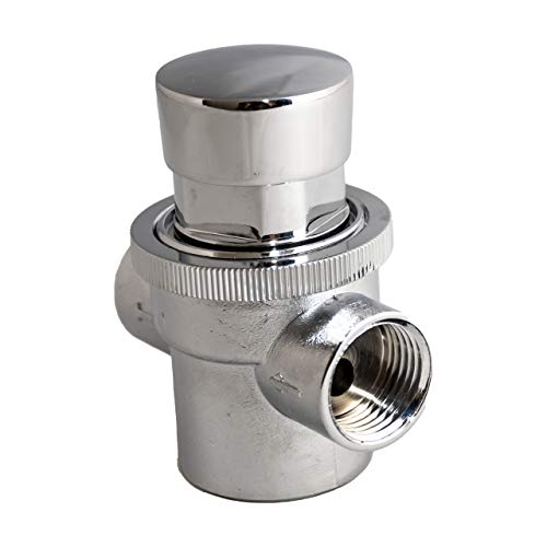 Imagen principal de GOLDMAN SERVICE | Grifo pulsador con temporizador cromado para lavabo 