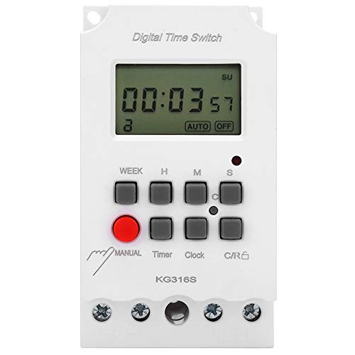Imagen principal de Interruptor de tiempo digital Walfront 220V KG316S Temporizador de mic