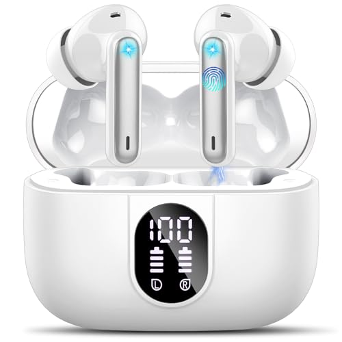 Imagen principal de Csasan Auriculares Inalámbricos Bluetooth 5.3 Estéreo Con 4 ENC Canc