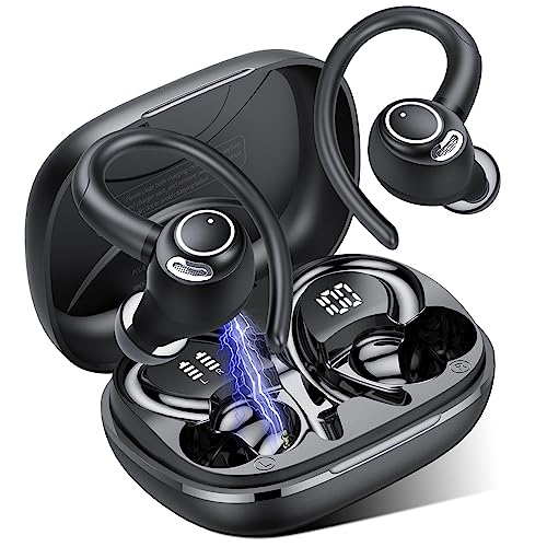 Imagen principal de Jesebang Auriculares Inalámbricos Deportivos, Auriculares Bluetooth 5