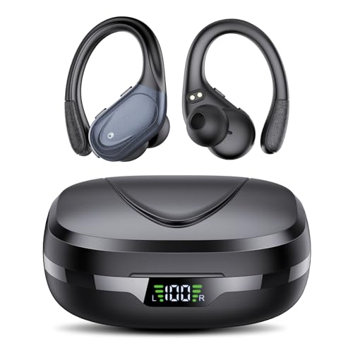 Imagen principal de Auriculares Inalambricos, Auriculares Bluetooth 5.3 Deportivos con Gan