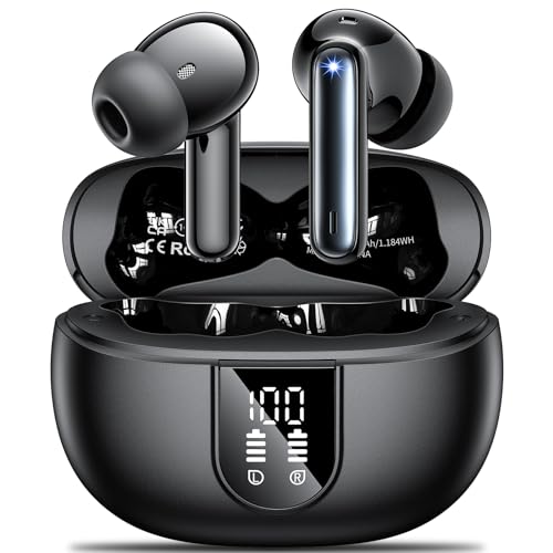 Imagen principal de AOVOCE Auriculares Inalambricos Bluetooth 5.3,Cascos Inalámbricos Blu