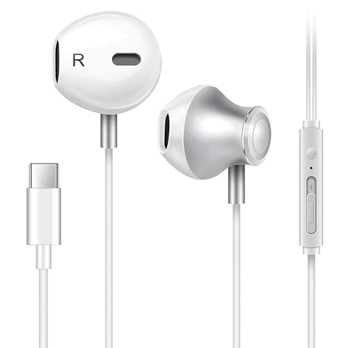 Imagen principal de Auriculares Usb C, Tipo C, Radios con, con Cable y Microfono, Headphon