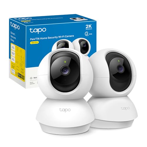 Imagen principal de Tapo C210(2-Pack) - Cámara IP WiFi 360° Cámara de Vigilancia 2K (3M