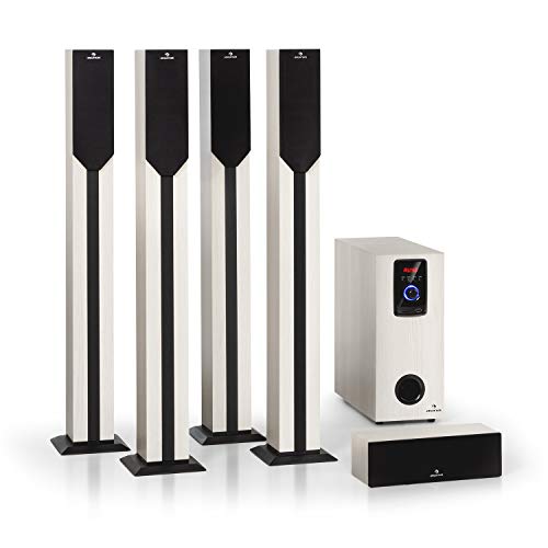 Imagen principal de Auna Areal Elegance - Sistema Home Cinema 5.1, Subwoofer 5, 5 Altavoce