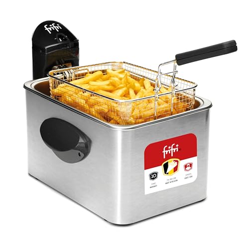 Imagen principal de Frifri 5848 Duo Fil Solo 4.5L 3200W Negro, Gris - Freidora (4,5 L, 1,5