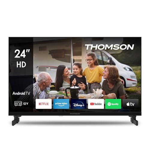 Imagen principal de THOMSON 24 Pulgadas (60 cm) LED HD 12V Camping Smart Android TV, Googl