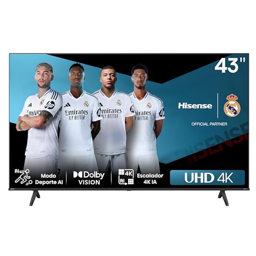Imagen principal de Hisense 43A6N - UHD 4K,VIDAA Smart TV, 43 Pulgadas, Dolby Vision, Modo