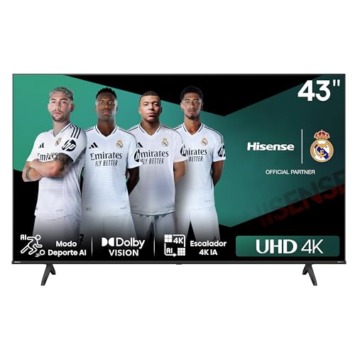 Imagen principal de Hisense 43E6NT - UHD 4K,VIDAA Smart TV, 43 Pulgadas, Dolby Vision, Mod