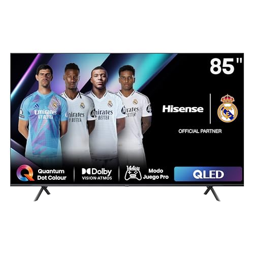 Imagen principal de Hisense 85E7NQ Pro - QLED Gaming TV, 85 Pulgadas Televisor, VRR 144Hz 