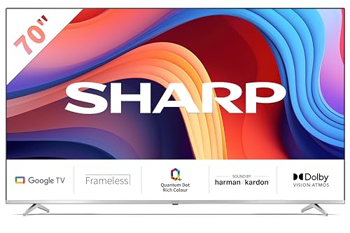Imagen principal de Sharp 70GP6260E Google TV, 70 Frameless, 4K Ultra HD Quantum Dot, 4X H