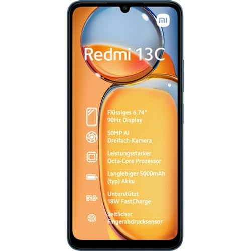 Imagen principal de Xiaomi Redmi 13C 8/256GB Azul Marino Libre