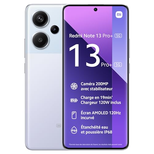 Imagen principal de Xiaomi Redmi Note 13 Pro+ 5G 512GB Aurora Purple