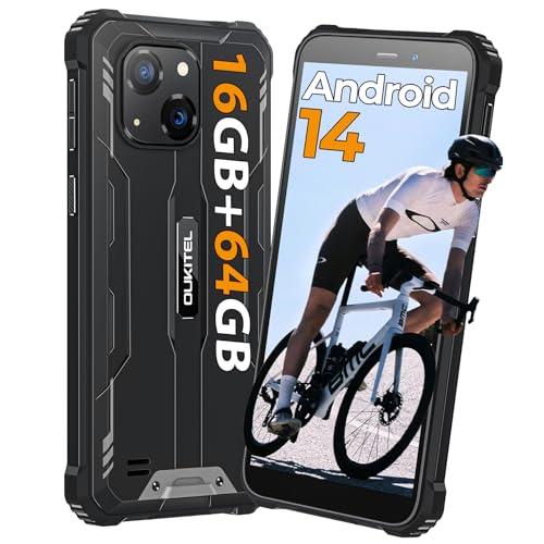 Imagen principal de OUKITEL G2 Movil Irrompible 16GB+64GB(TF 1TB) Android 14 Movil Resiste