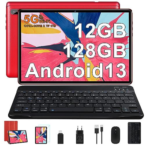 Imagen principal de FACETEL Tablet 10 Pulgadas Android 13 Tablet Octa-Core 2.0 GHz, 12GB R