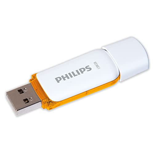 Imagen principal de Philips Pendrive USB 2.0 128 GB, Snow Edition (Orange)